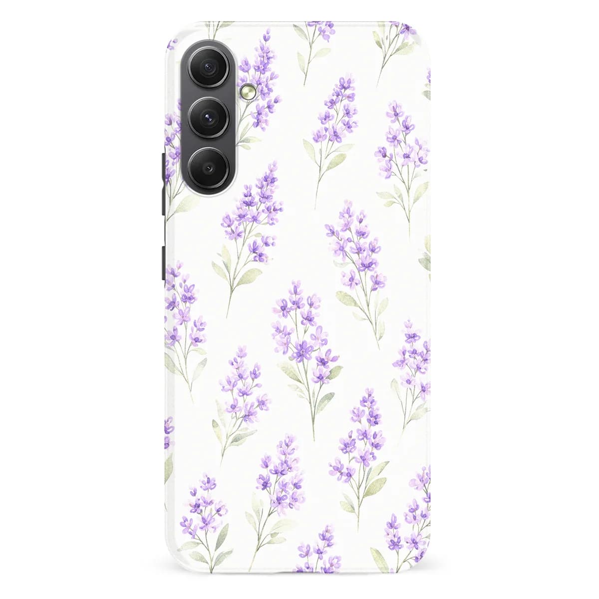 Watercolor Flowers - Provence Garden - Purple/Multicolor for Galaxy A34