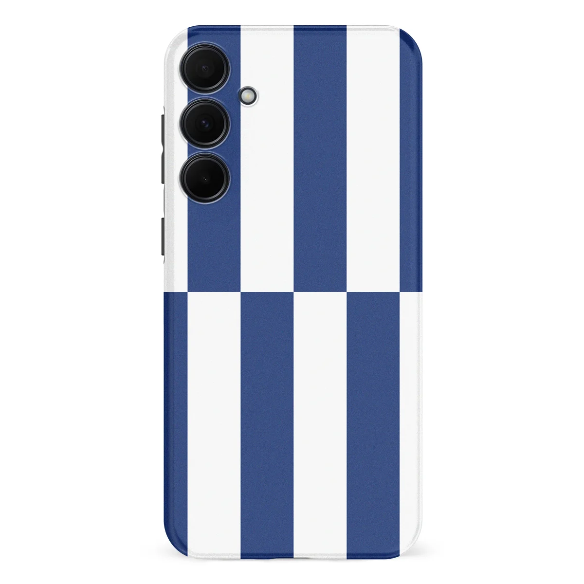 Offset Stripe - Marina Drift - Blue/White/Multicolor case for Galaxy A35 - Image 1