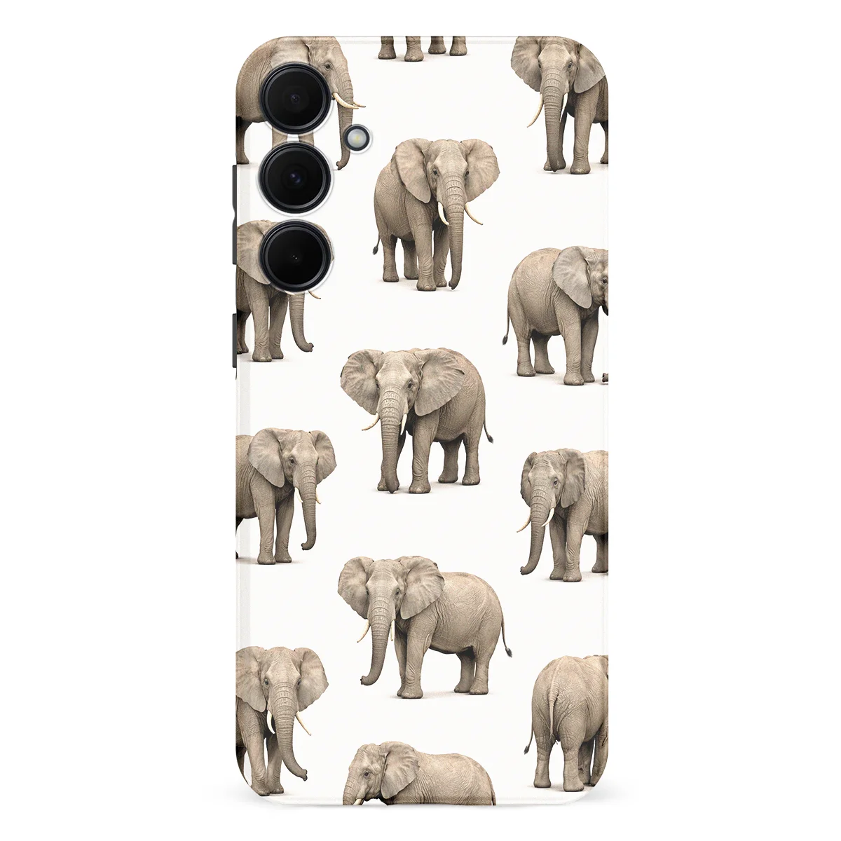 Safari - Olifant - White/Grey case for Galaxy A35 - Image 1