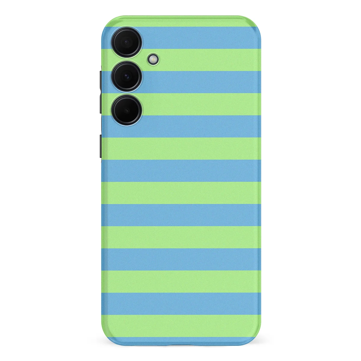 Studio Stripes - Blue Breeze - Blue/Green/Multicolor case for Galaxy A35 - Image 1