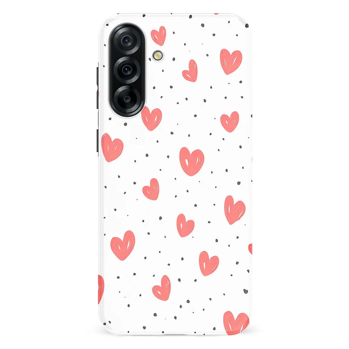 Little Love - Cherry Hearts - White/Red/Multicolor case for Galaxy A36 - Image 1