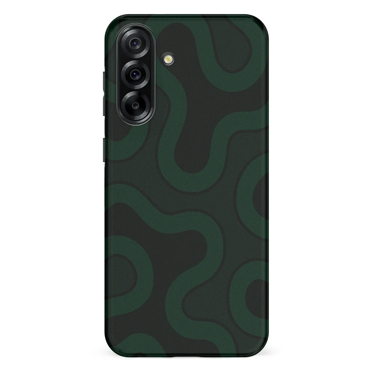Motion Flow - Dark Drift - Black/Green case for Galaxy A36 - Image 1