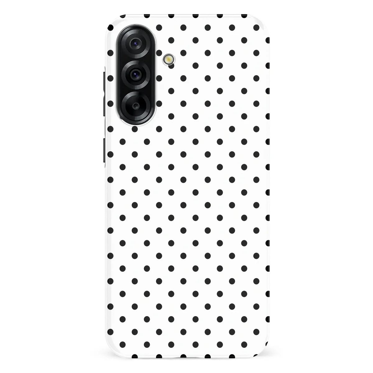 Polka Dots - Mono Dots - White/Black case for Galaxy A36 - Image 1