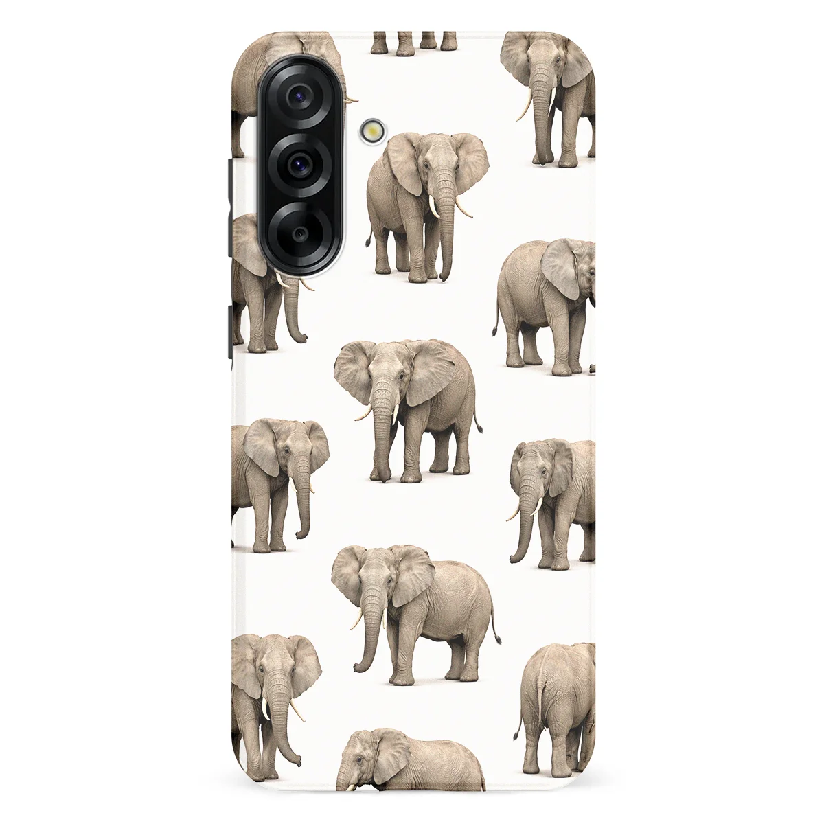 Safari - Olifant - White/Grey case for Galaxy A36 - Image 1