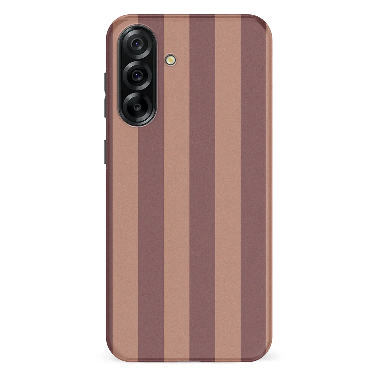 Stripes - Burgundy Rush - Purple/Brown/Multicolor case for Galaxy A36 - Image 1