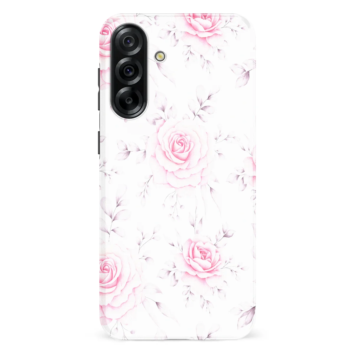 Watercolor Flowers - Rose Romance - Pink/Multicolor case for Galaxy A36 - Image 1