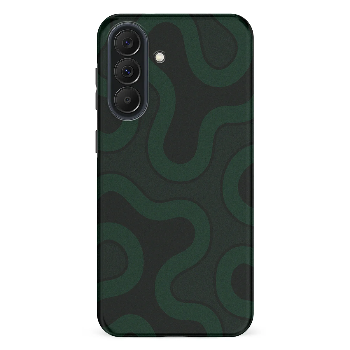 Motion Flow - Dark Drift - Black/Green case for Galaxy A37 - Image 1