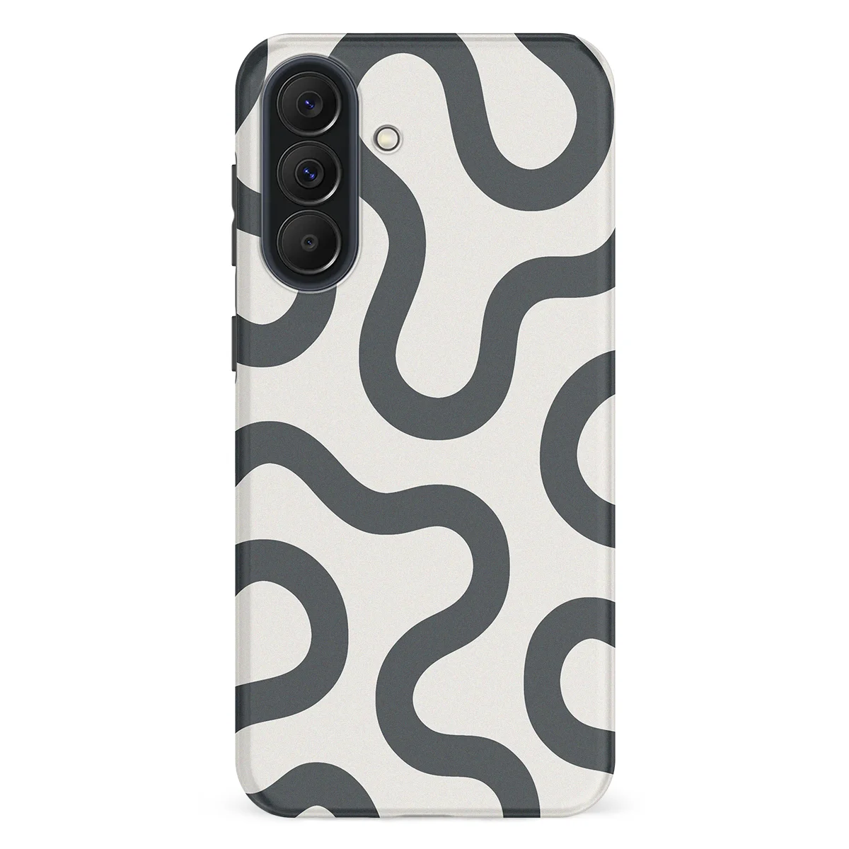 Motion Flow - Graphite Glide - White/Grey case for Galaxy A37 - Image 1