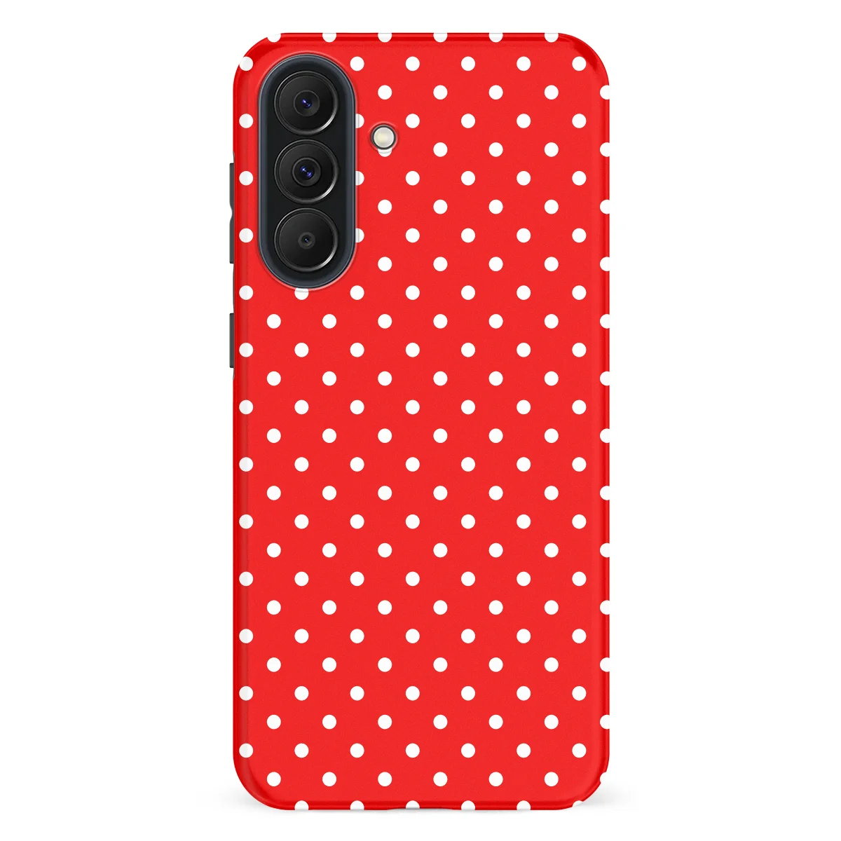 Polka Dots - Classic Red - Red/White case for Galaxy A37 - Image 1