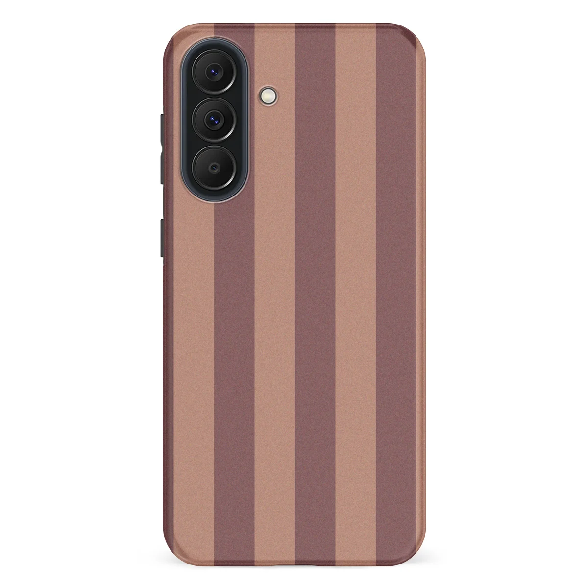 Stripes - Burgundy Rush - Purple/Brown/Multicolor case for Galaxy A37 - Image 1