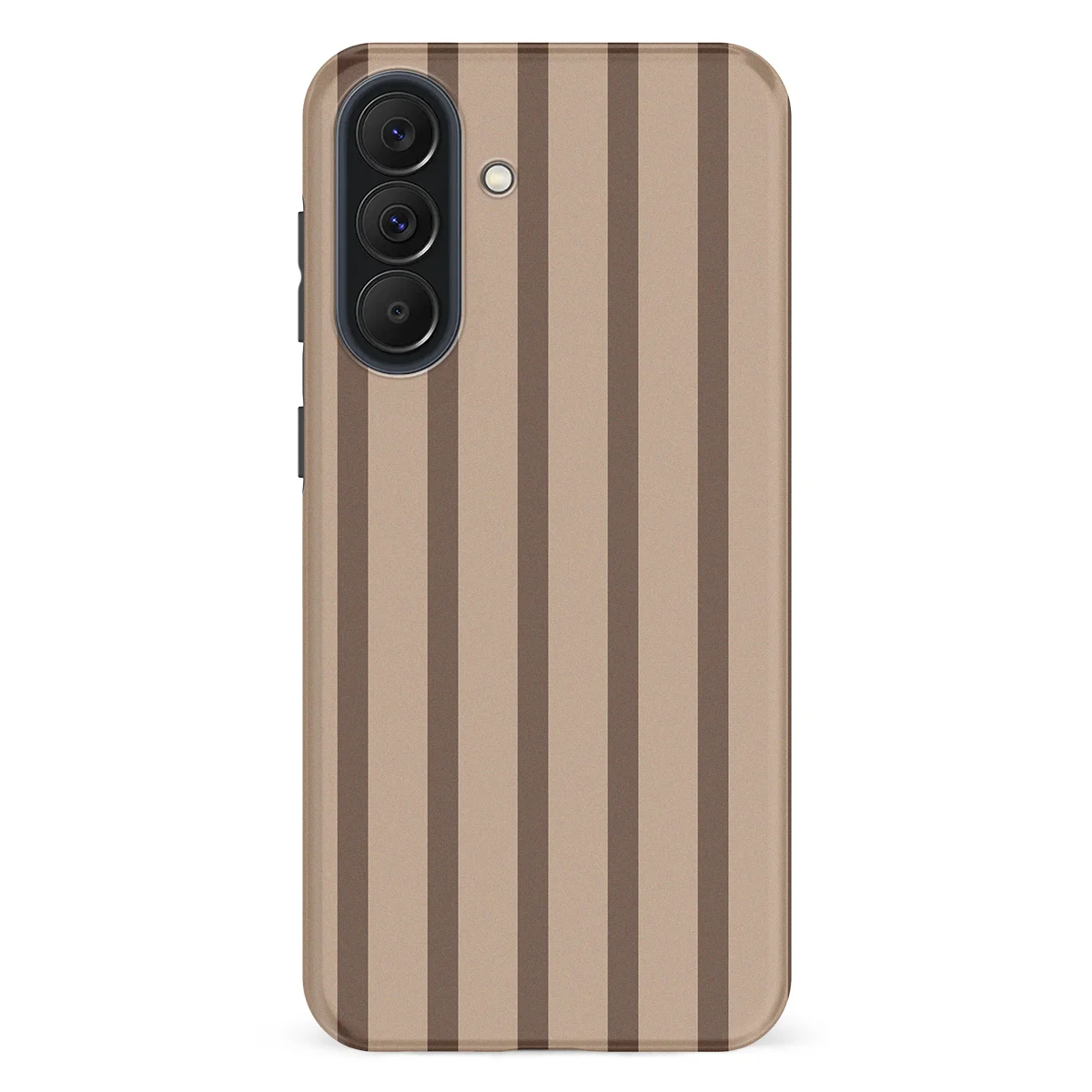 Stripes - Truffle Touch - Brown case for Galaxy A37 - Image 1