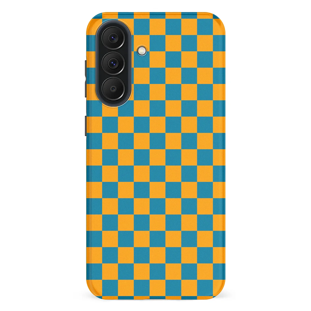 Tiny Squares - Petrol Pop - Orange/Blue/Multicolor case for Galaxy A37 - Image 1