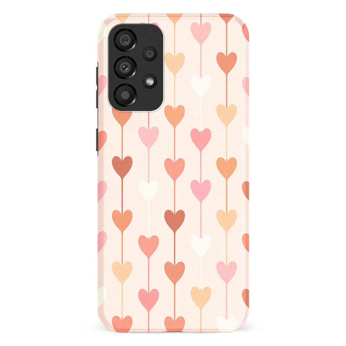 Little Love - Falling Hearts - Pink case for Galaxy A53 - Image 1