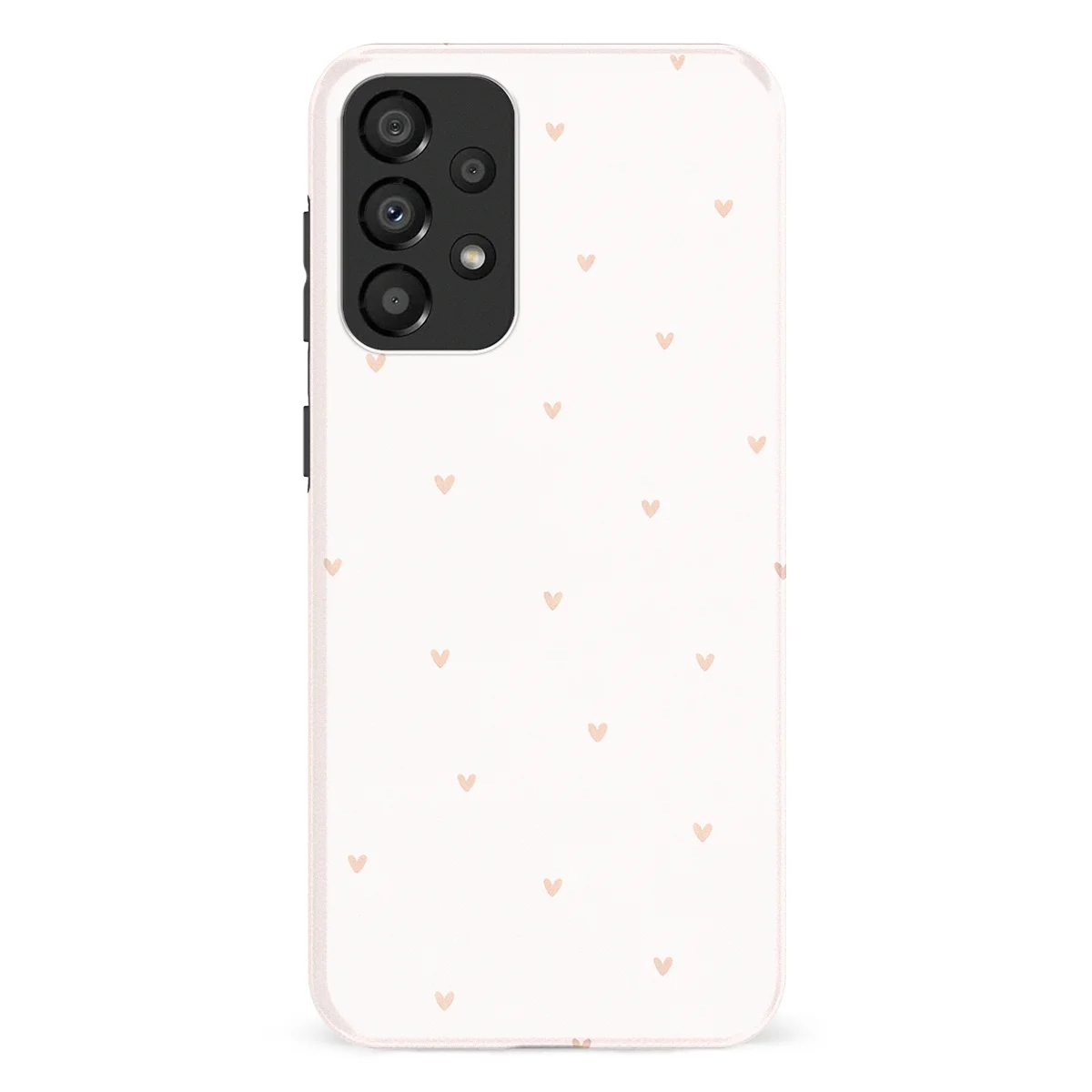 Little Love - Sanded Hearts - Pink for Galaxy A53