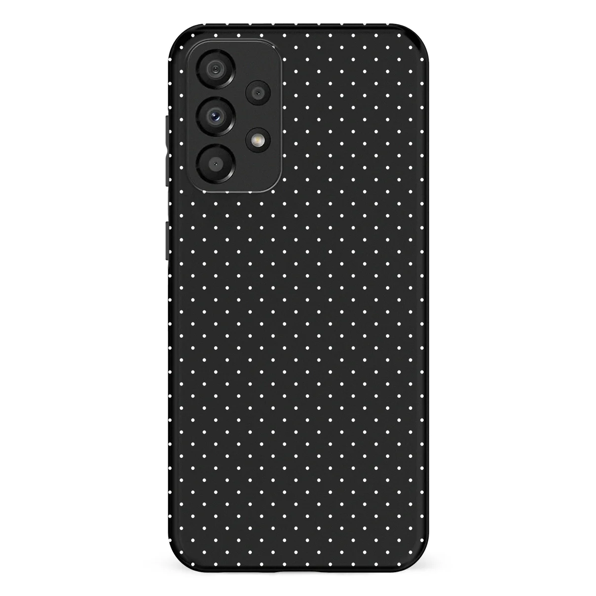 Micro Polka - Mono Chic - Black case for Galaxy A53 - Image 1