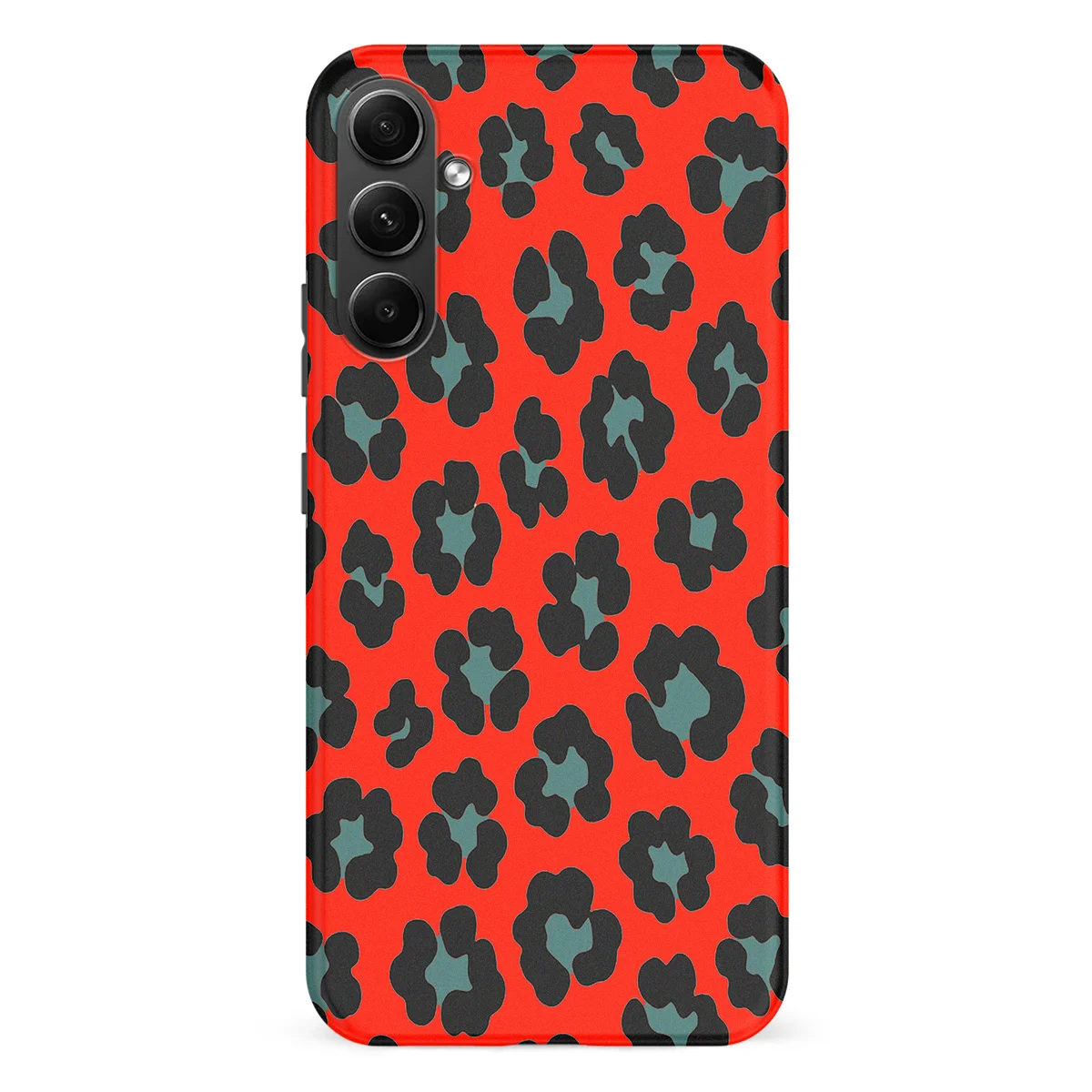 Animals - Jungle Blaze - Red/Blue case for Galaxy A54 - Image 1