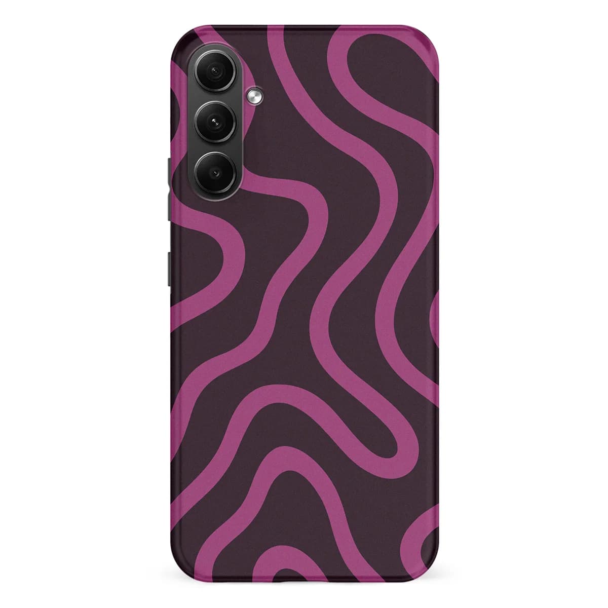 Curvy Lines - Velvet Mood - Purple/Pink for Galaxy A54