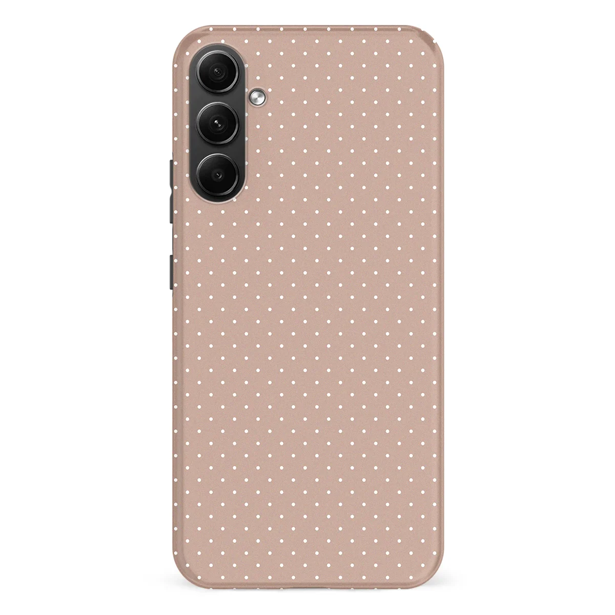Micro Polka - Mocha Confetti - Brown case for Galaxy A54 - Image 1