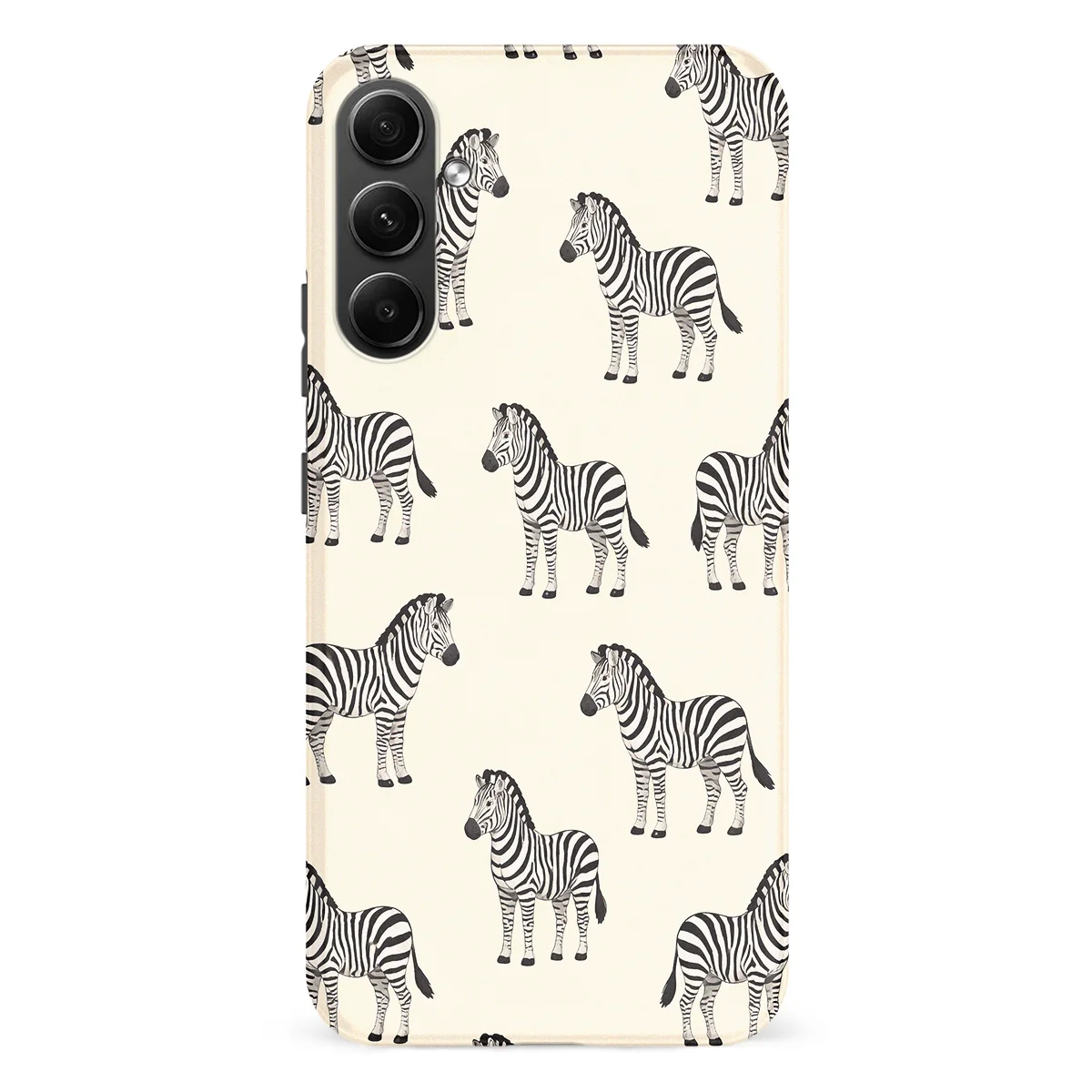 Safari - Zebra - White/Black case for Galaxy A54 - Image 1