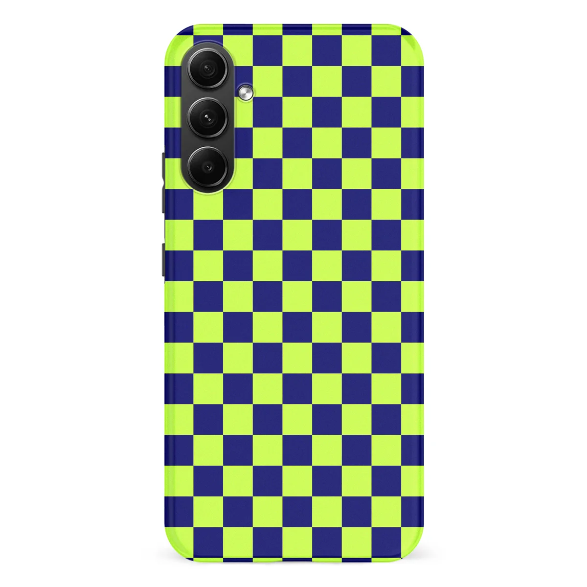 Tiny Squares - Acid Grid - Green/Blue/Multicolor case for Galaxy A54 - Image 1