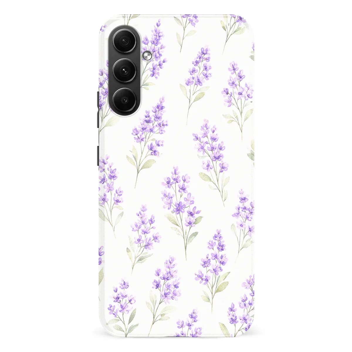 Watercolor Flowers - Provence Garden - Purple/Multicolor for Galaxy A54