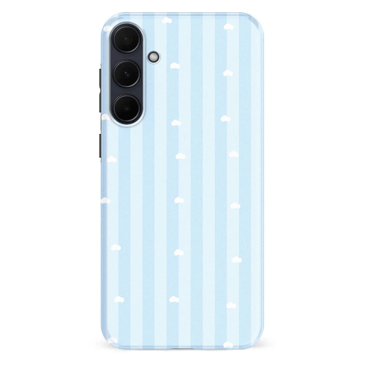 Happy Stripes - Cotton Sky - Blue for Galaxy A55