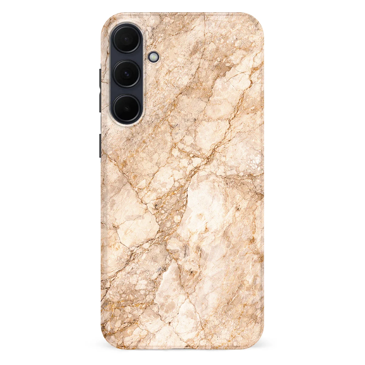 Marble Moods - Champagne Marble - Brown case for Galaxy A55 - Image 1