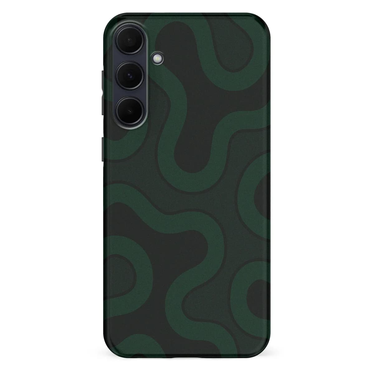 Motion Flow - Dark Drift - Black/Green for Galaxy A55