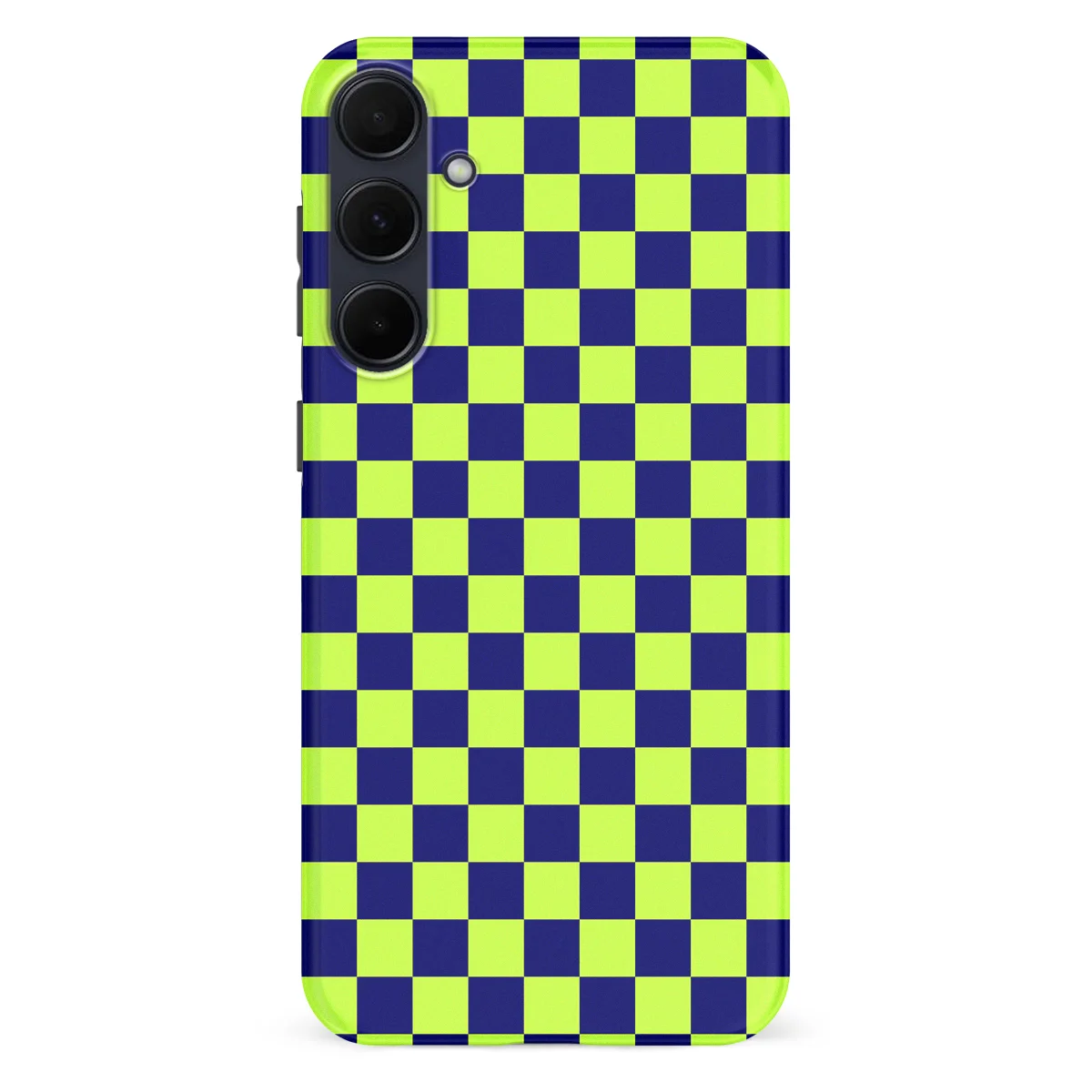 Tiny Squares - Acid Grid - Green/Blue/Multicolor case for Galaxy A55 - Image 1