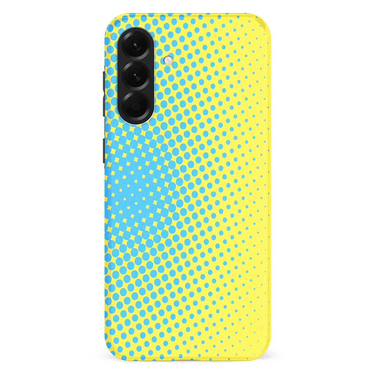 Color Burst - Lemon Pop - Yellow/Blue/Multicolor case for Galaxy A56 - Image 1