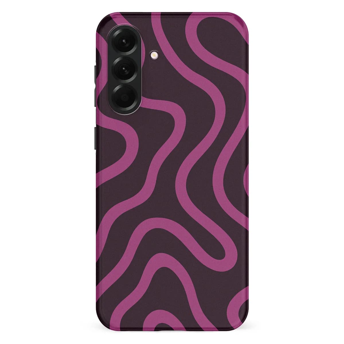 Curvy Lines - Velvet Mood - Purple/Pink for Galaxy A56
