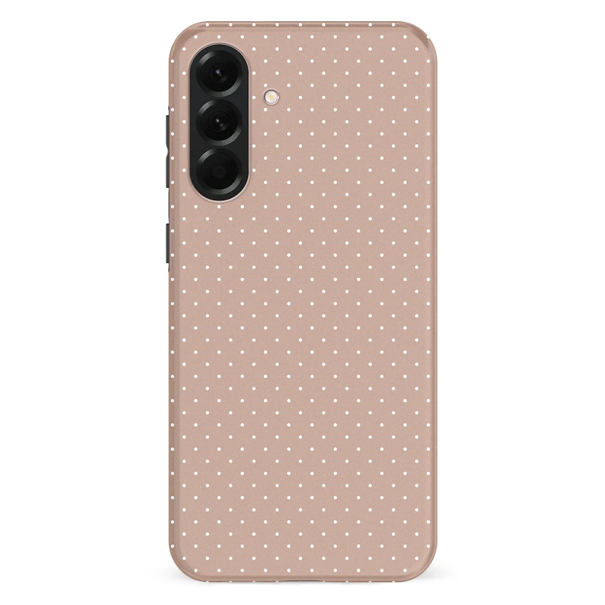 Micro Polka - Mocha Confetti - Brown case for Galaxy A56 - Image 1