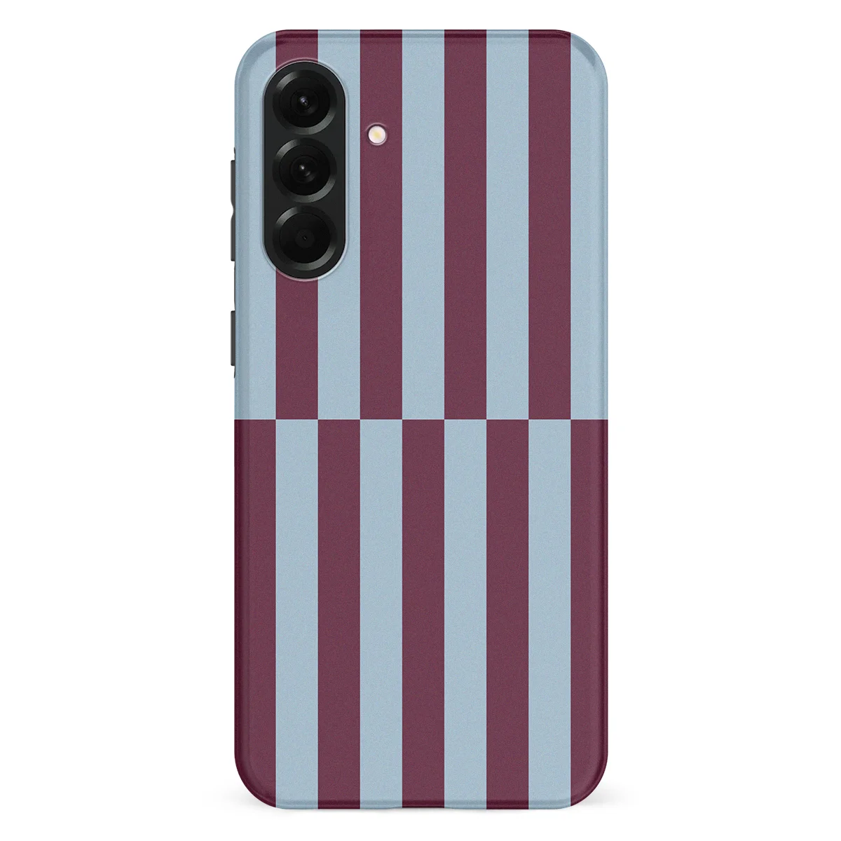 Offset Stripe - Merlot Mist - Blue/Purple/Multicolor case for Galaxy A56 - Image 1
