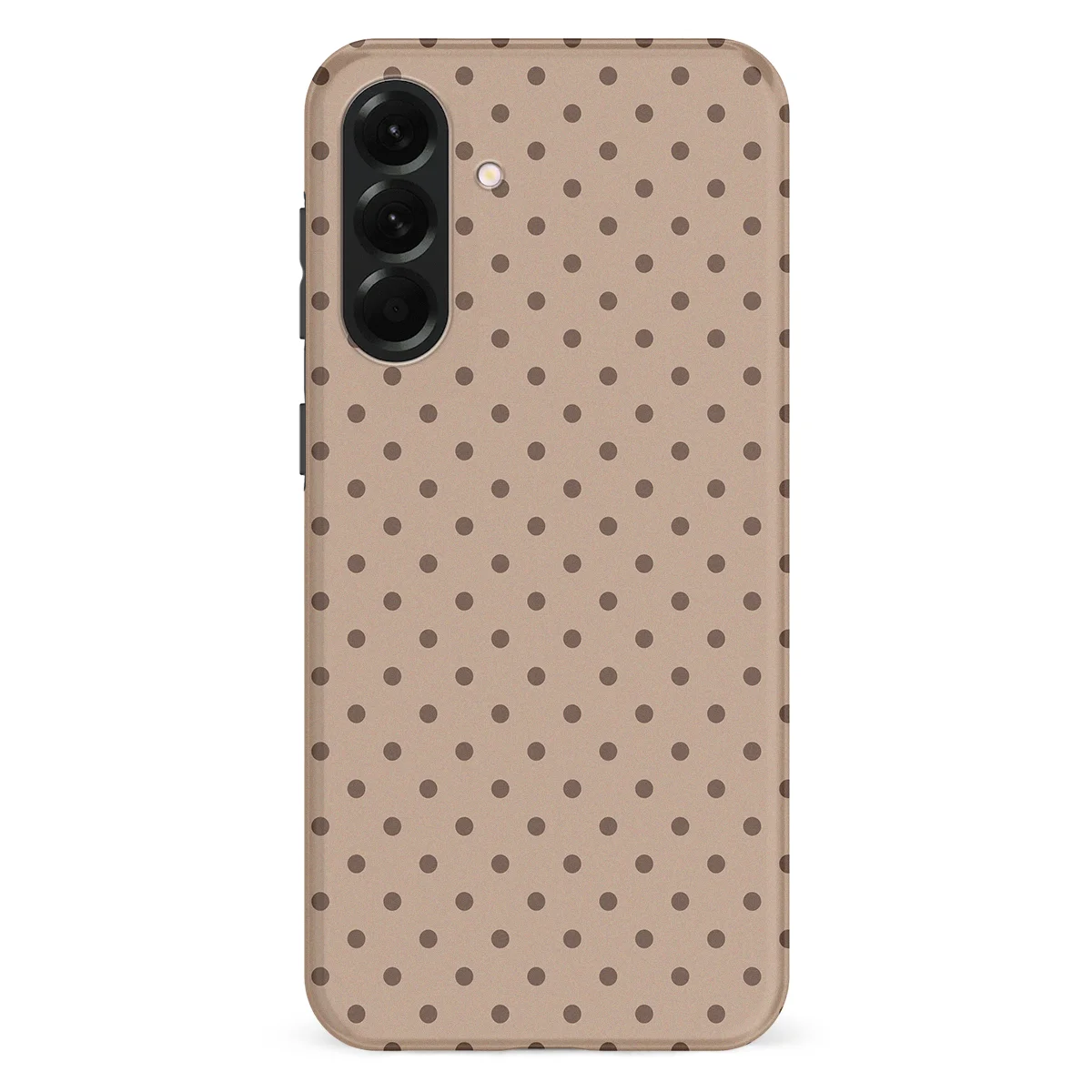 Polka Dots - Sandstone Dots - Brown/Brown case for Galaxy A56 - Image 1