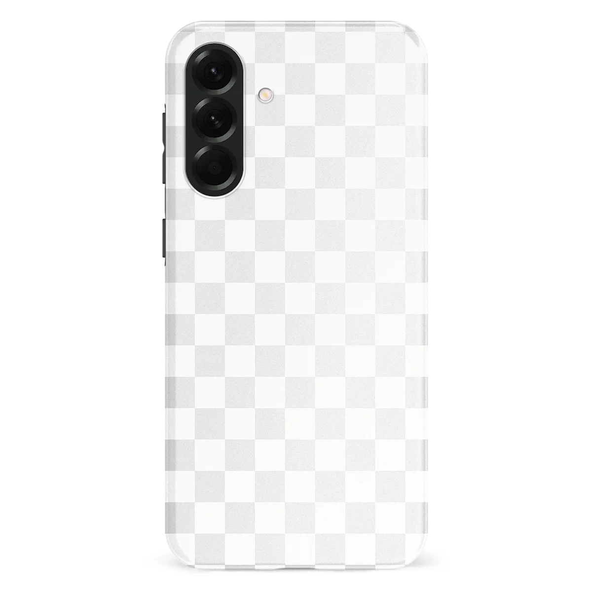 Tiny Squares - Ivory Squares - White/Grey case for Galaxy A56 - Image 1