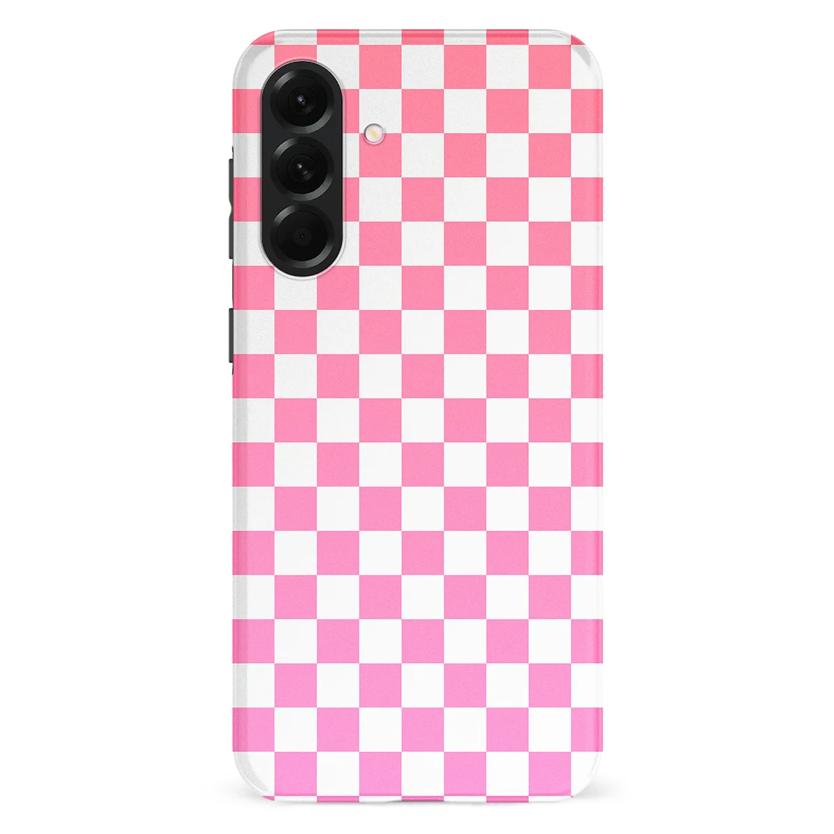 Tiny Squares - Pink Pop Grid - Pink/White/Multicolor case for Galaxy A56 - Image 1