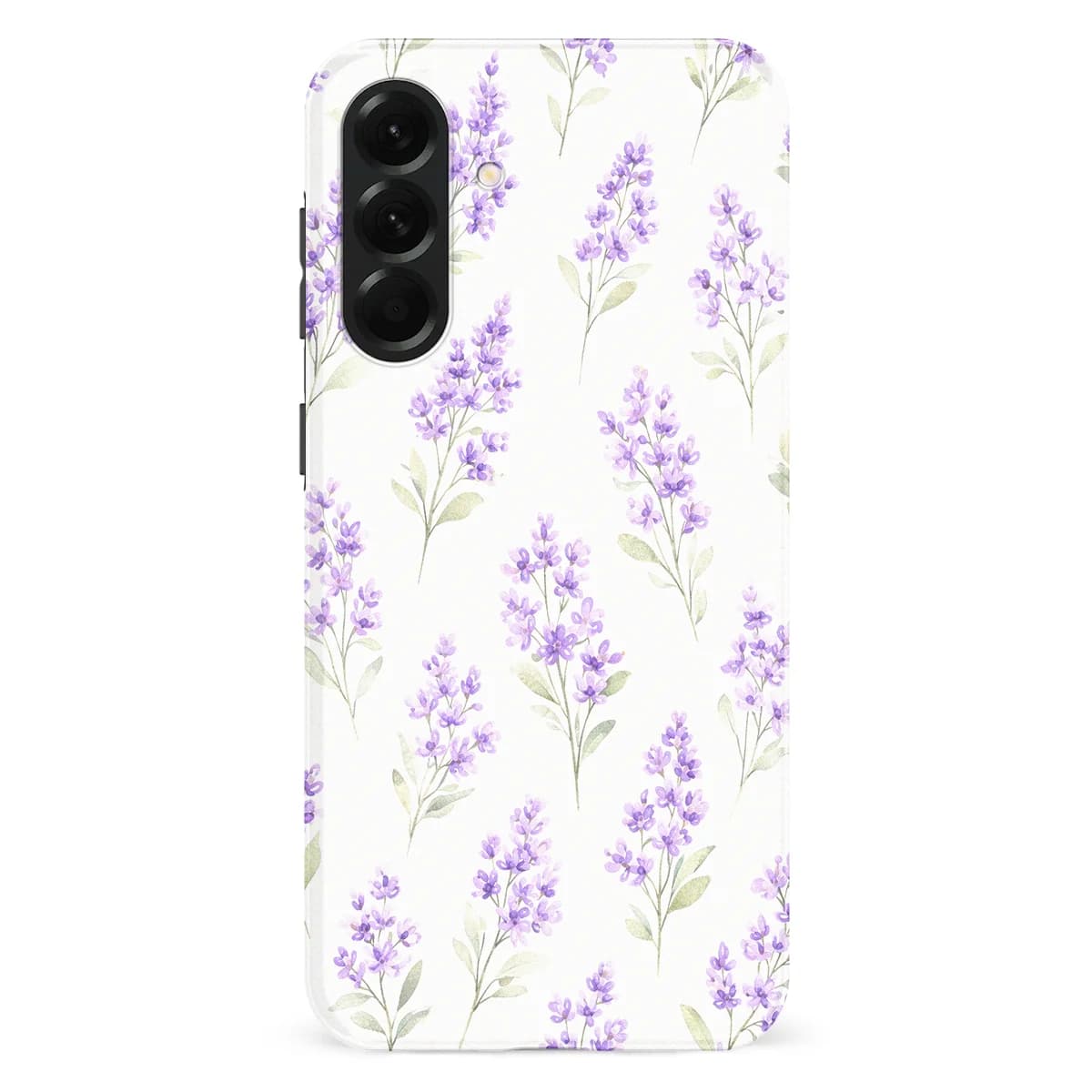 Watercolor Flowers - Provence Garden - Purple/Multicolor for Galaxy A56