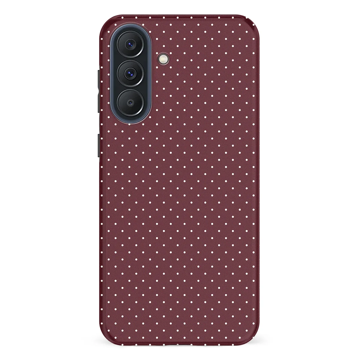 Micro Polka - Wine Dots - Red case for Galaxy A57 - Image 1