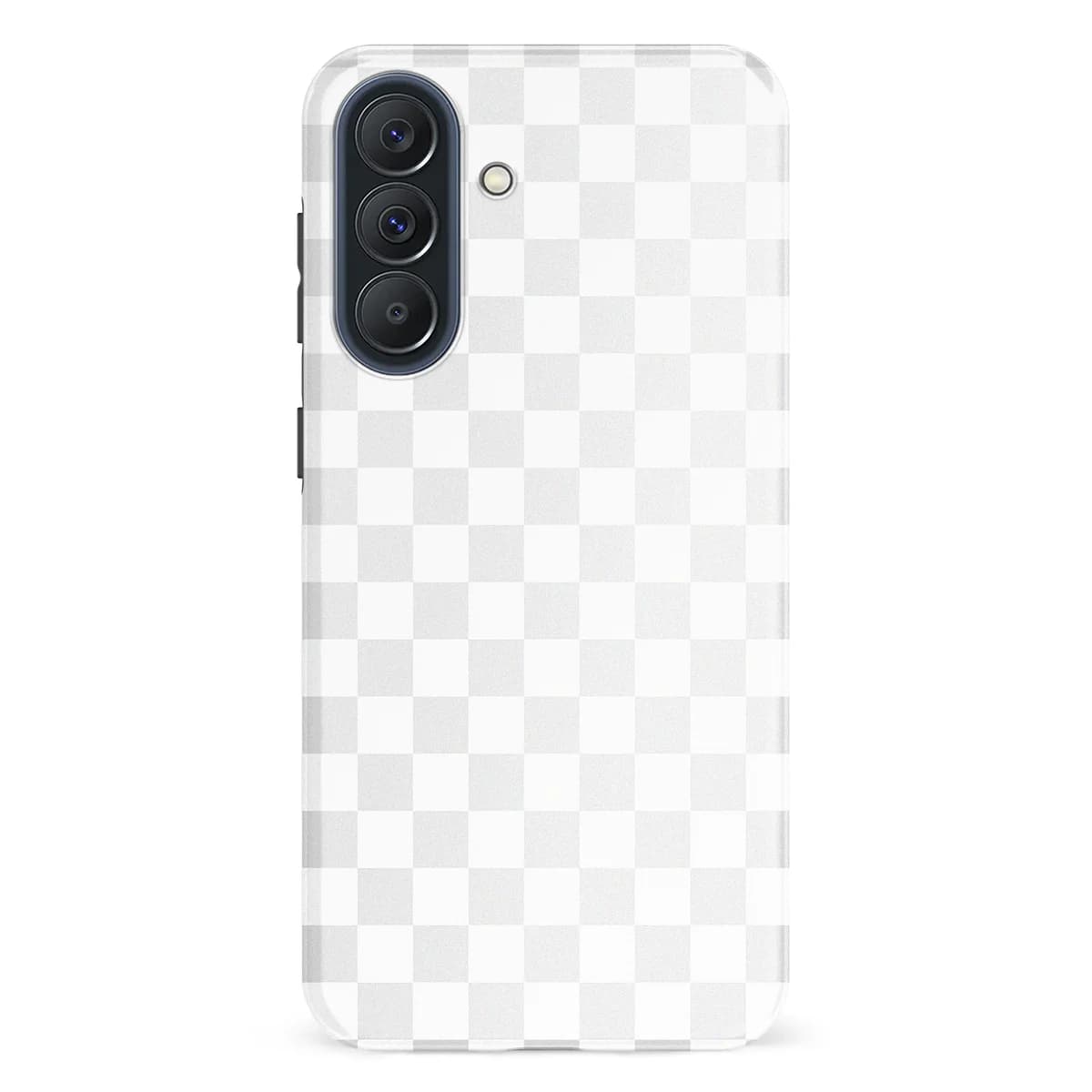 Tiny Squares - Ivory Squares - White/Grey for Galaxy A57