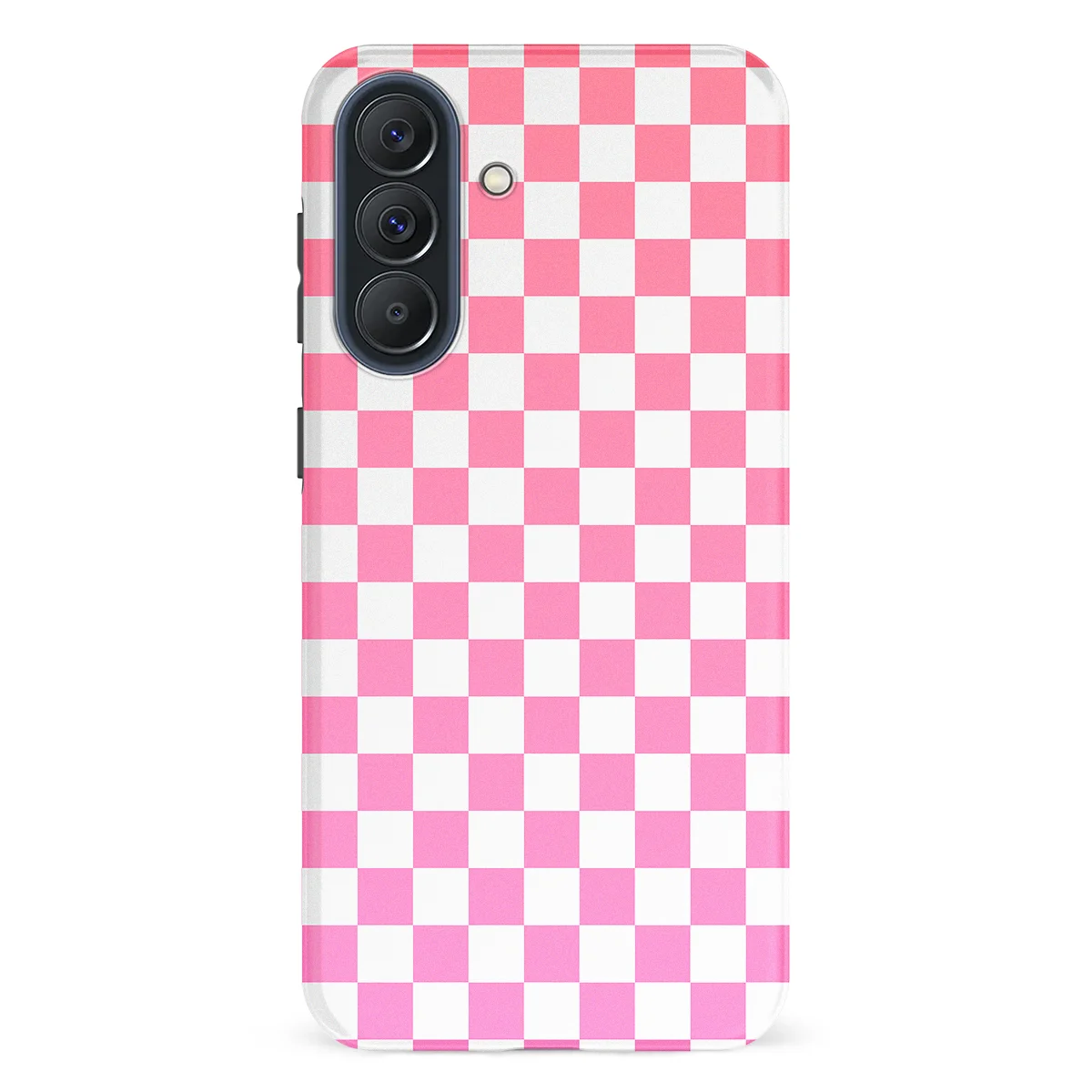 Tiny Squares - Pink Pop Grid - Pink/White/Multicolor case for Galaxy A57 - Image 1