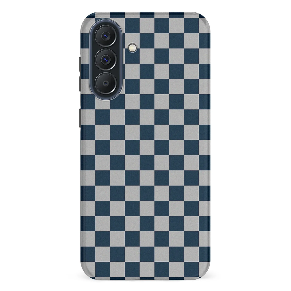 Tiny Squares - Urban Grid - Blue/Grey/Multicolor case for Galaxy A57 - Image 1
