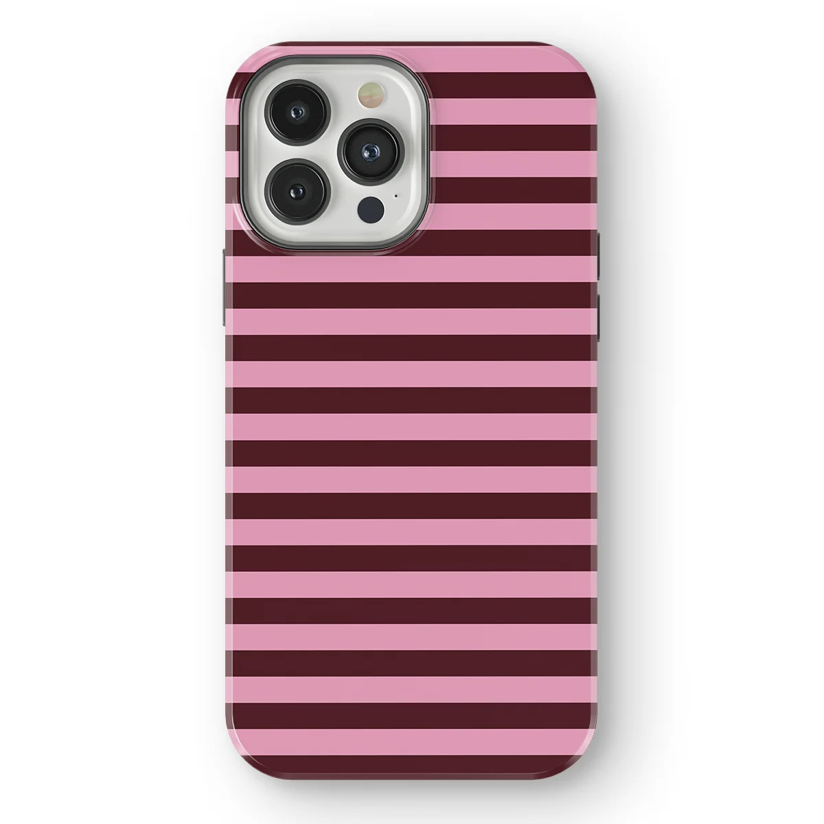 Studio Stripes - Berry Bloom - Red/Pink/Multicolor case for iPhone 13 Pro Max - Image 1
