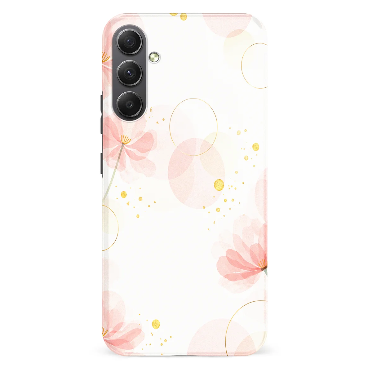 Bloom Collection - Pink Petal Haze - Pink/Multicolor case for Galaxy A34 - Image 1