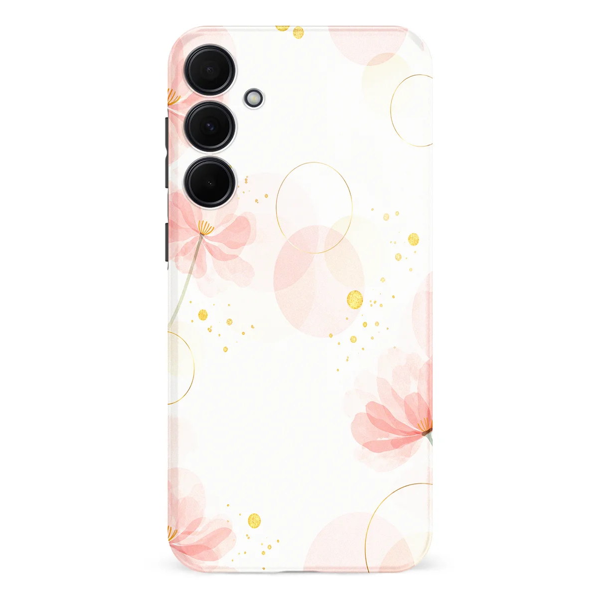 Bloom Collection - Pink Petal Haze - Pink/Multicolor case for Galaxy A35 - Image 1