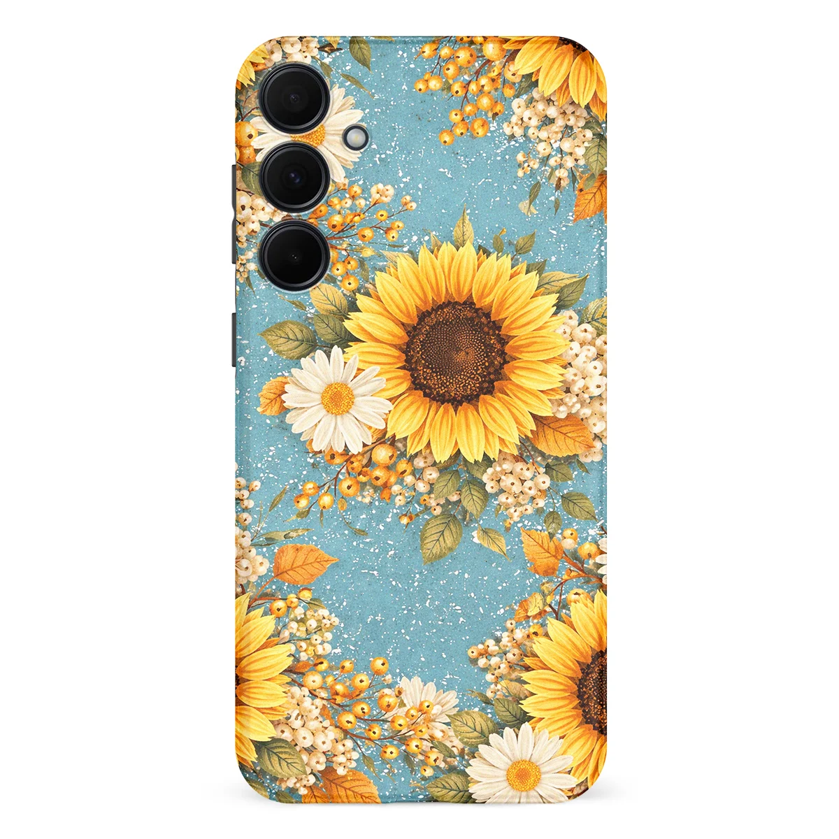 Bloom Collection - Sunflower Garden - Yellow/Multicolor case for Galaxy A35 - Image 1