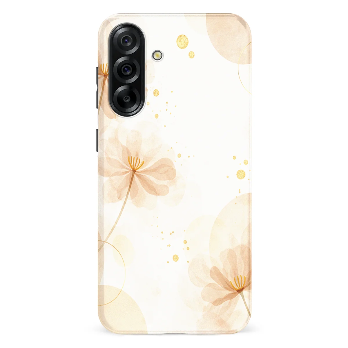 Bloom Collection - Golden Blush - Beige/White/Multicolor case for Galaxy A36 - Image 1