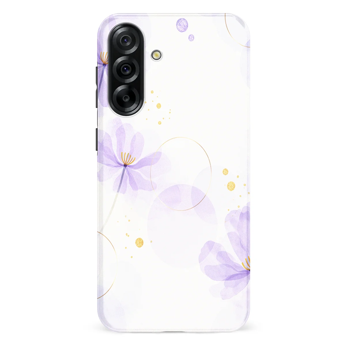 Bloom Collection - Lavender Petals - Purple/Multicolor case for Galaxy A36 - Image 1