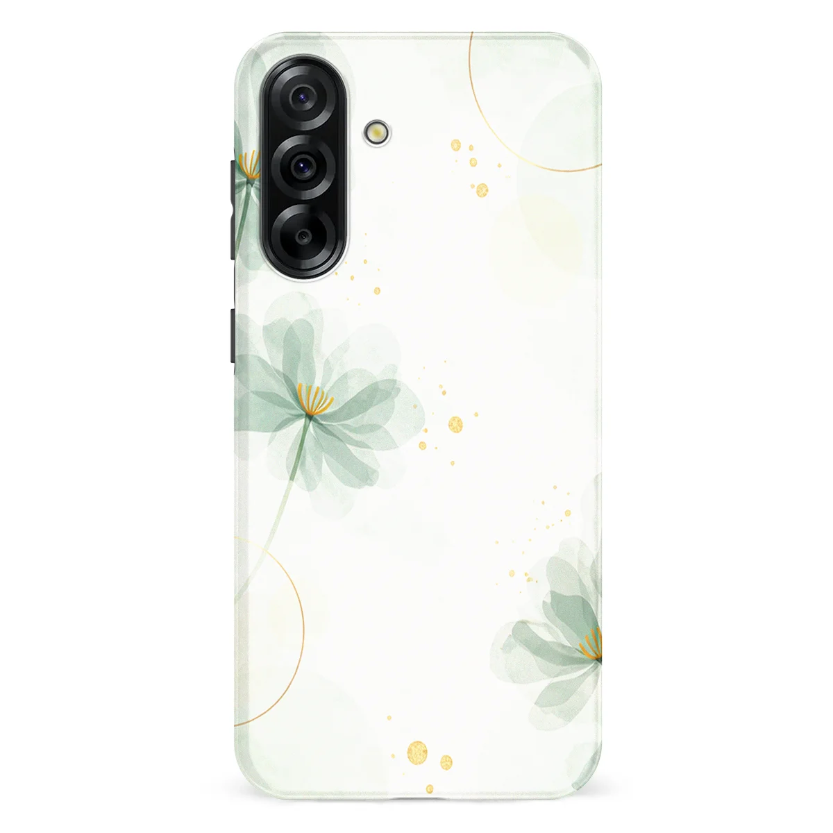 Bloom Collection - Soft Sage Floral - Green/White/Multicolor case for Galaxy A36 - Image 1