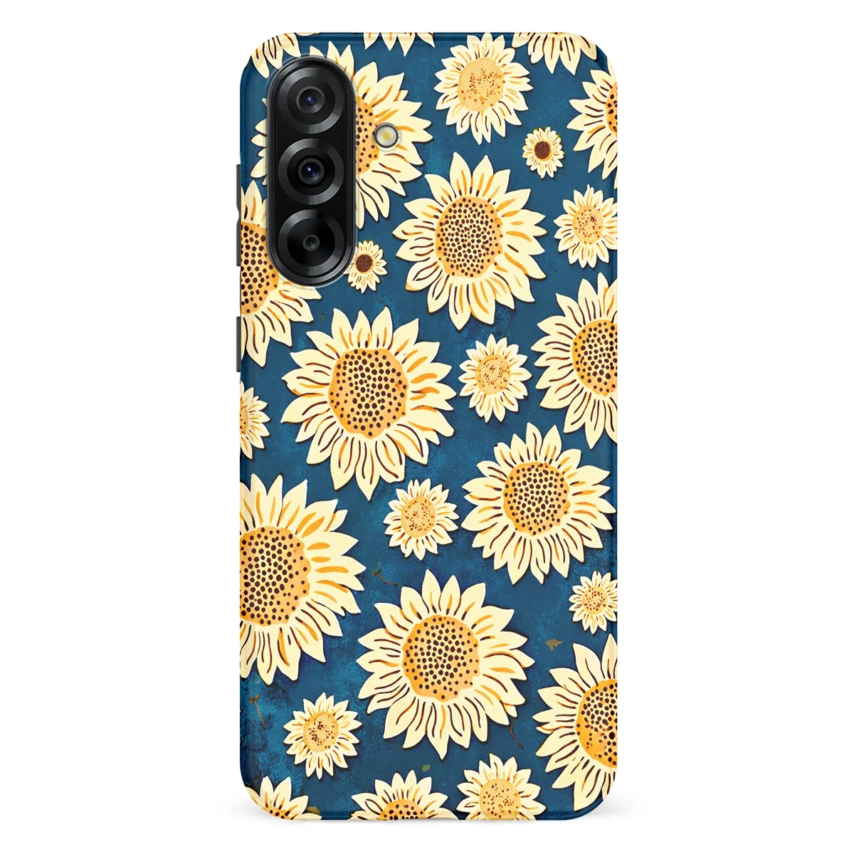 Bloom Collection - Sunflower Sky - Blue/Yellow/Multicolor case for Galaxy A36 - Image 1