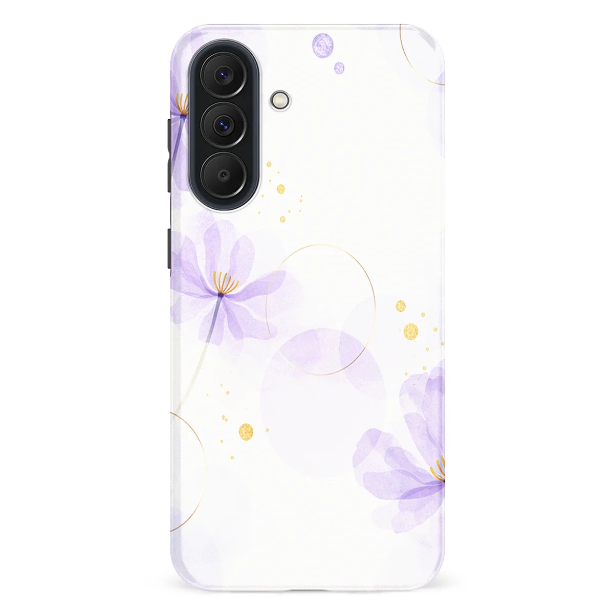 Bloom Collection - Lavender Petals - Purple/Multicolor case for Galaxy A37 - Image 1